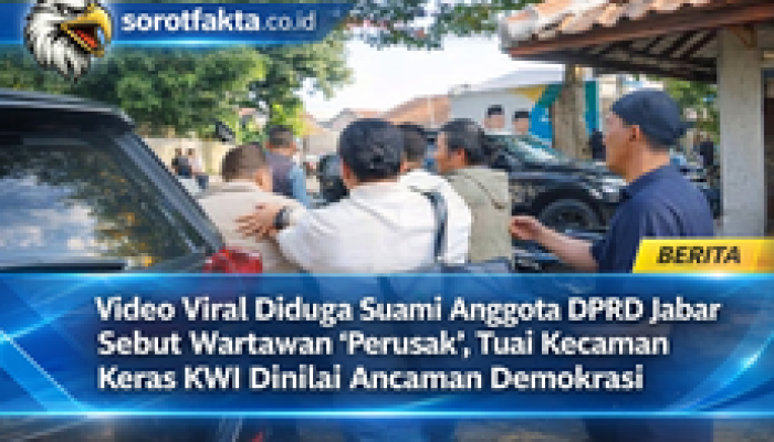 Video Viral Diduga Suami Anggota DPRD Jabar Sebut Wartawan “Perusak”, Tuai Kecaman Keras KWI