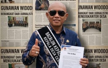 Optimistis Bawa Perubahan, Gunawan Widodo Mantap Maju di Pilkades Cengkong 2026