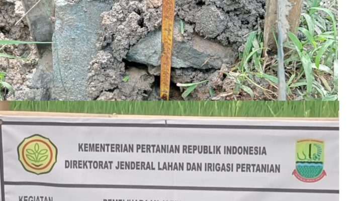 Diduga Tak Sesuai Spesifikasi, Proyek RJIT APBN Rp100 Juta di Kalangsurya Disorot