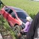 MINIBUS TERPEROSOK KE SAWAH DI RANCANUNGGUL CILEBAR