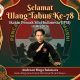 Ketua Perguruan Pencak Silat Gaya Murni Cibuaya Ucapkan Selamat HUT IPSI ke-78