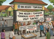 Indikasi Penyelewengan Dana BOS SMAN 1 Tempuran Karawang Menguat, Warga Minta Aparat Turun Tangan
