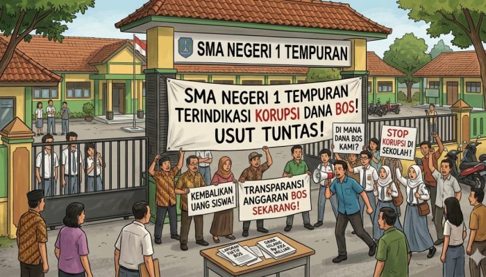 Indikasi Penyelewengan Dana BOS SMAN 1 Tempuran Karawang Menguat, Warga Minta Aparat Turun Tangan