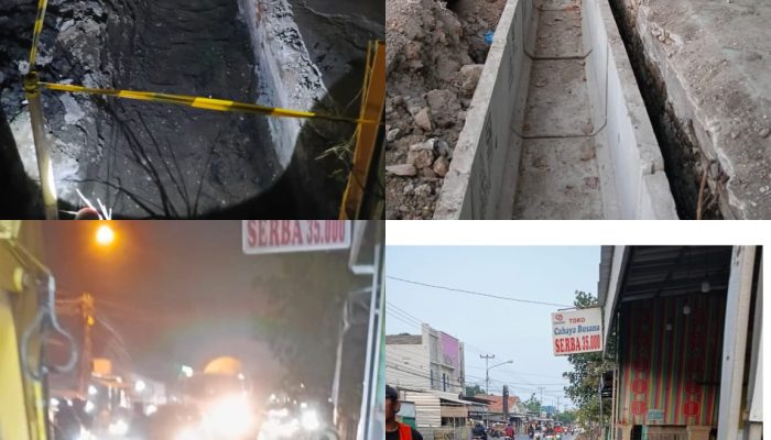 Pembangunan Saluran Air U-Ditch di Jalan Syekh Quro Karawang Timur Dipastikan Sesuai Aturan