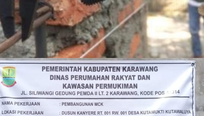 Proyek MCK CV Endah Tegar Utama Disorot, Dugaan Pembesian Tak Sesuai Spek Muncul dari Hasil Pengukuran