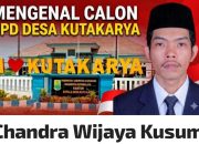 Generasi Muda Ambil Peran, Chandra Wijaya Kusuma Siap Perjuangkan Aspirasi Warga di BPD Kutakarya