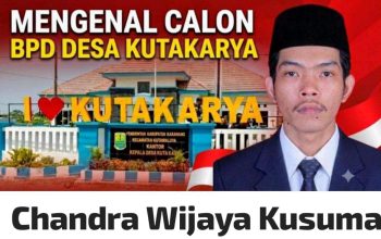 Generasi Muda Ambil Peran, Chandra Wijaya Kusuma Siap Perjuangkan Aspirasi Warga di BPD Kutakarya