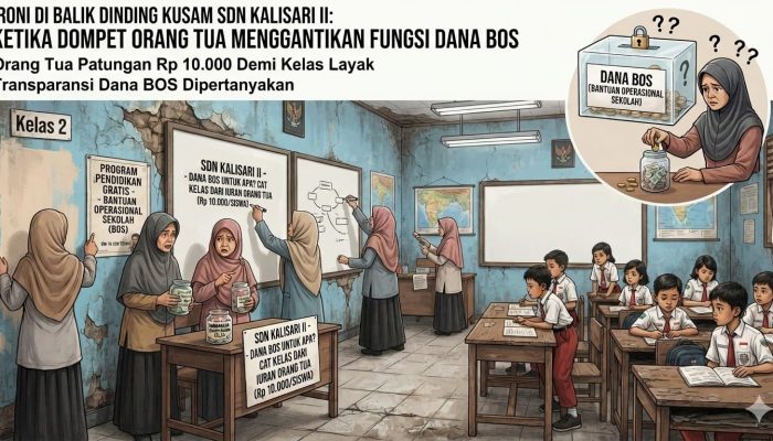 Ironi di Balik Dinding Kusam SDN Kalisari II: Ketika Dompet Orang Tua Menggantikan Fungsi Dana BOS