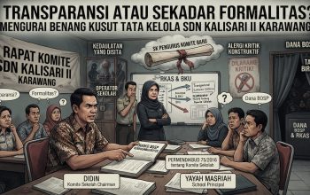 Transparansi atau Sekadar Formalitas? Mengurai Benang Kusut Tata Kelola SDN Kalisari II Karawang