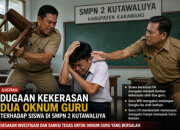 Video Pengakuan Siswa Viral, Dugaan Kekerasan Oknum Guru di SMPN 2 Kutawaluya Didalami