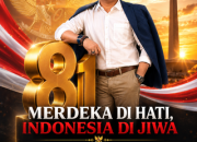 Keterangan gambar: Direktur CV. Pakar Bangunan Konstruksi, Nurhali, menyampaikan ucapan Dirgahayu Republik Indonesia ke-81. Melalui momentum HUT Kemerdekaan RI 17 Agustus 2026, Nurhali mengajak masyarakat untuk terus menjaga persatuan, memperkuat semangat gotong royong, serta mengisi kemerdekaan dengan karya dan kontribusi nyata bagi pembangunan bangsa.