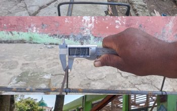 Diduga Tak Sesuai RAB, Proyek Rehabilitasi SDN 4 Kertamukti Karawang Menuai Sorotan