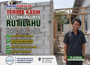 Apresiasi untuk CV. Mutiara Hati, Rutilahu Pa Darman Mulai Dibangun dengan Penuh Kepedulian