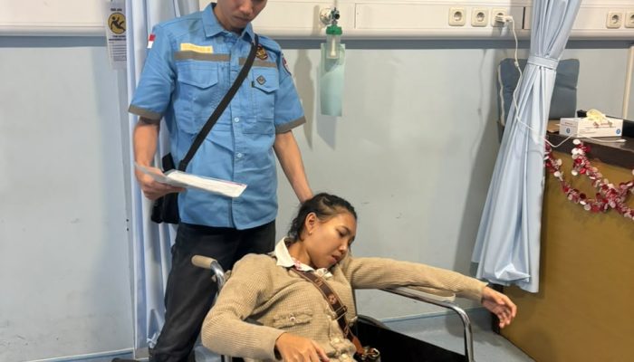 Alami Kecelakaan Kerja di Singapura, PMI Asal Brebes di RS Polri Kramat Jati Didampingi Kedan Prabo 08