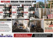 Proyek RUTILAHU di Kertasari Diduga Tak Sesuai Spek Ukuran Besi Disorot