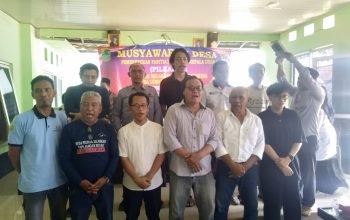 PANITIA PILKADES DESA LEMAHABANG RESMI DILANTIK DAN DIAMBIL SUMPAH