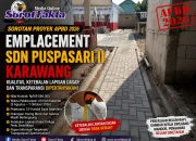 Proyek Emplacement SDN Puspasari II Disorot, Pekerjaan Paving Dipertanyakan, CV Handal Daya Sejahtera Jadi Sorotan