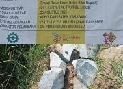 Proyek Pemagaran TPU Rp198 Juta di Wancimekar Disorot, Pemasangan Pondasi Diduga Tanpa Lantai Kerja