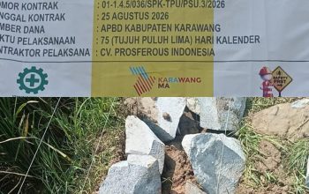 Proyek Pemagaran TPU Rp198 Juta di Wancimekar Disorot, Pemasangan Pondasi Diduga Tanpa Lantai Kerja