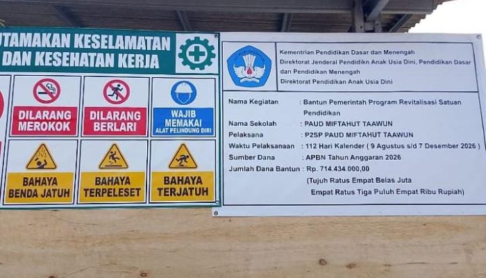 Pembangunan PAUD Miftahut Taawun di Tirtajaya Disorot, Transparansi dan Material Jadi Perhatian