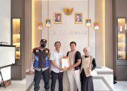 Acep Hendrawan  Calon Muda Resmi Mendaftarkan Diri Jadi Calon  Kepala Desa  Ciptasari Kecamatan Pangkalan