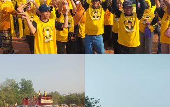 Ribuan Pendukung H. Arman Mengikuti Kegiatan Kompanye, Panitia Pemilihan Kepala Desa Berpesan untuk Jaga Kondusifitas Selama Kegiatan