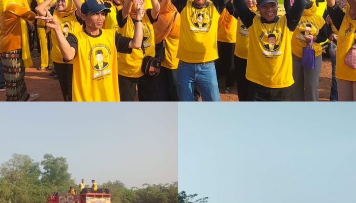Ribuan Pendukung H. Arman Mengikuti Kegiatan Kompanye, Panitia Pemilihan Kepala Desa Berpesan untuk Jaga Kondusifitas Selama Kegiatan