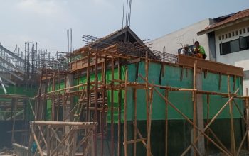 Rp2,1 Miliar Digelontorkan, Besi Begel Proyek Revitalisasi SMP Al-Inayah Diduga Tak Sesuai Spesifikasi