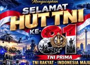 HUT TNI ke-81, Sekjend DPP ORMAS BUAS : TNI adalah Benteng Terakhir dan Kebanggaan Rakyat