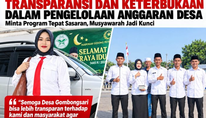 Ketua BPD Gombongsari Leni Marlina Dorong Transparansi Anggaran Desa, Program Harus Tepat Sasaran
