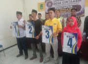 Empat Calon Kades Cintaasih Resmi Mendapat Nomer Urut Calon